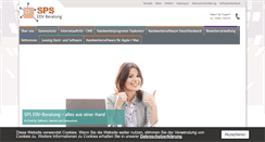 Desktop Screenshot of edv-sps.de